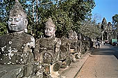 Angkor Thom - the South Gate - Devas 